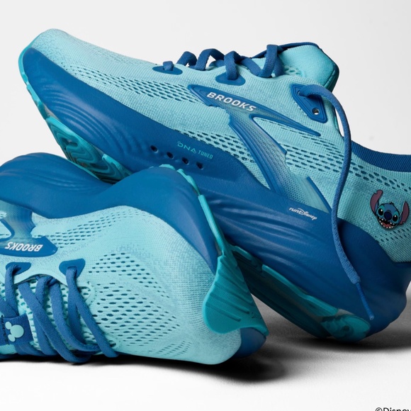 Brooks Shoes - Glycerin 22 Disney Stitch Women Size 9 Women’s Brook Running Sneakers